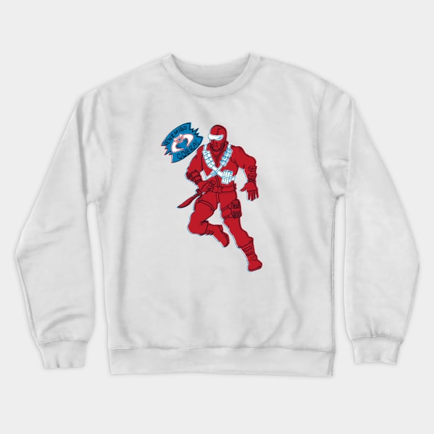 Cobra Mortal Crewneck Sweatshirt by SkipBroTees